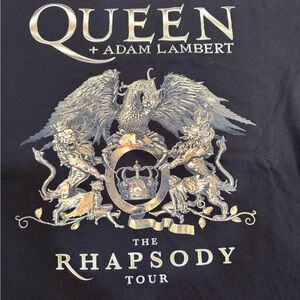 Queen & Adam Lambert Concert T-shirt Size 2XL NWOT